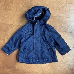 3/$10 JOE FRESH Baby girl spring rain jacket 3-6m